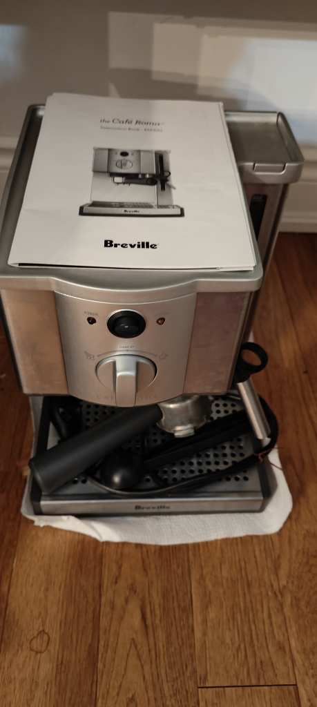 Breville Cafe Roma Espresso Machine - photo 2
