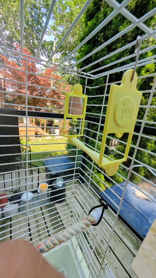 Bird Cage with Stand and Accessories image indicator(5)