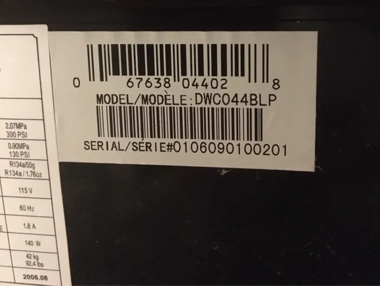 Danby Wine Cooler image indicator(4)