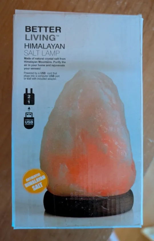🧡  Better Living Himalayan Salt Lamp - Colour Changing thumbnail
