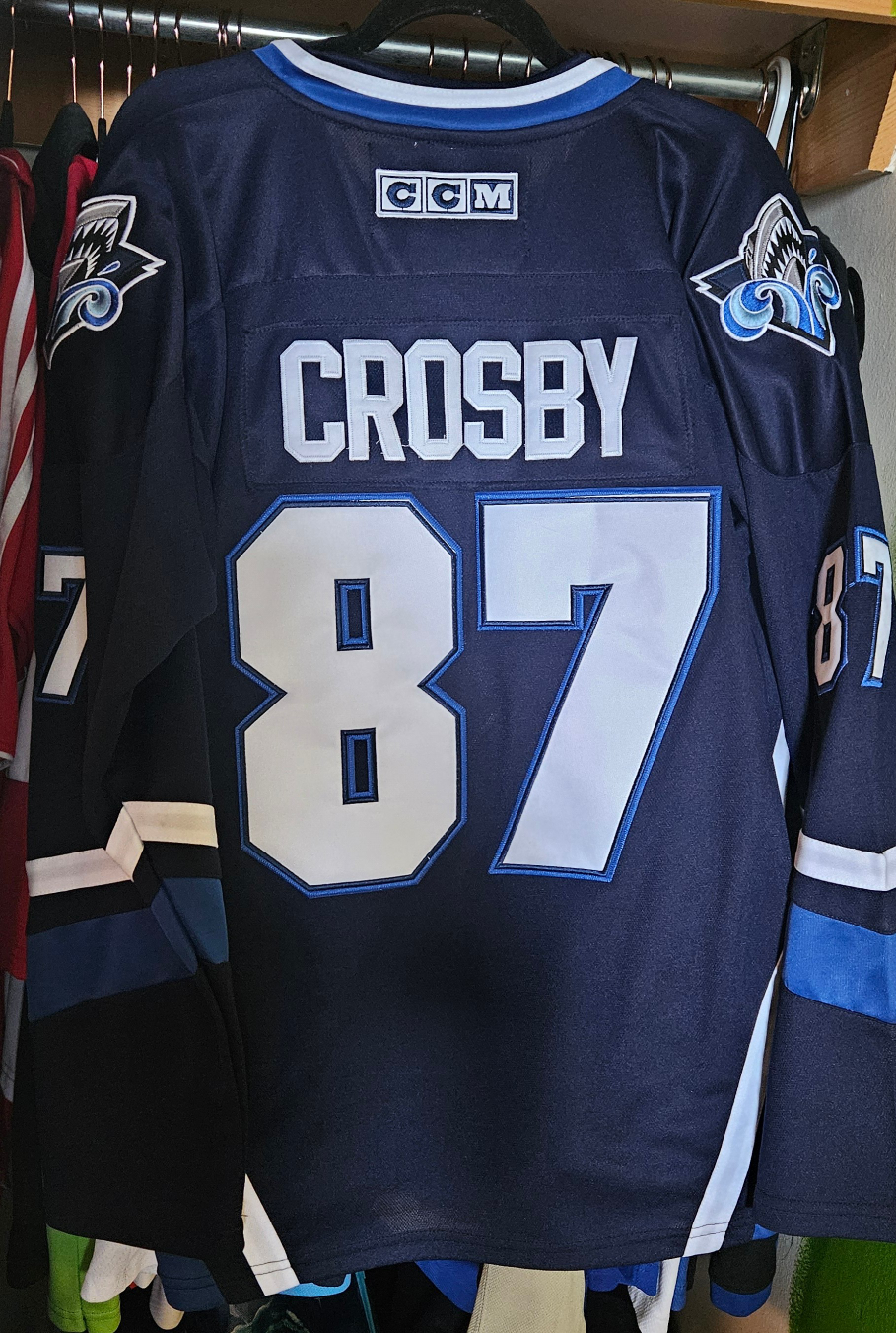 CCM Rimouski Océanic Sidney Crosby QMJHL Hockey Jersey - Size 46 - photo 2