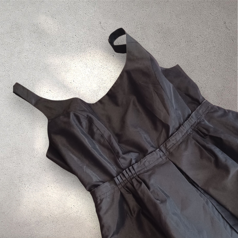 BCBGeneration Dark Chocolate Metallic  Mini Dress  Size 10 - photo 4