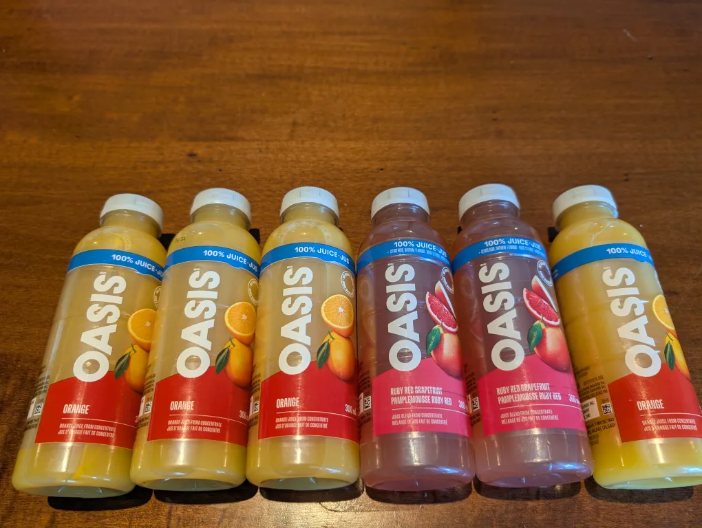 Oasis Juice - Orange & Ruby Red Grapefruit thumbnail