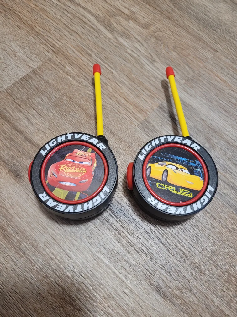 Disney Pixar Cars Lightyear Walkie Talkies thumbnail