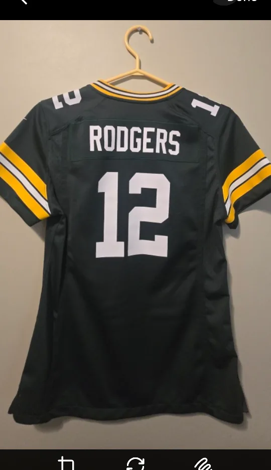 Women's Nike Aaron Rodgers Packers Jersey - Size S image indicator(2)