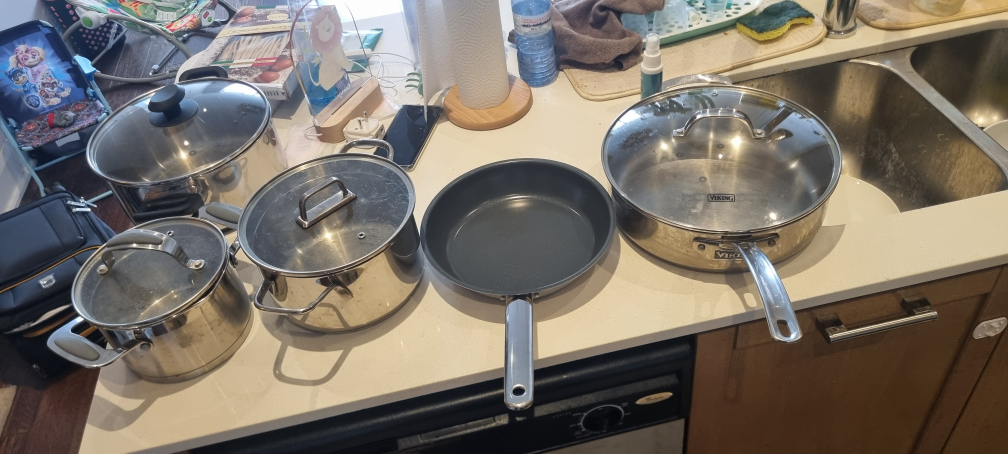 Viking Stainless Steel Cookware Set