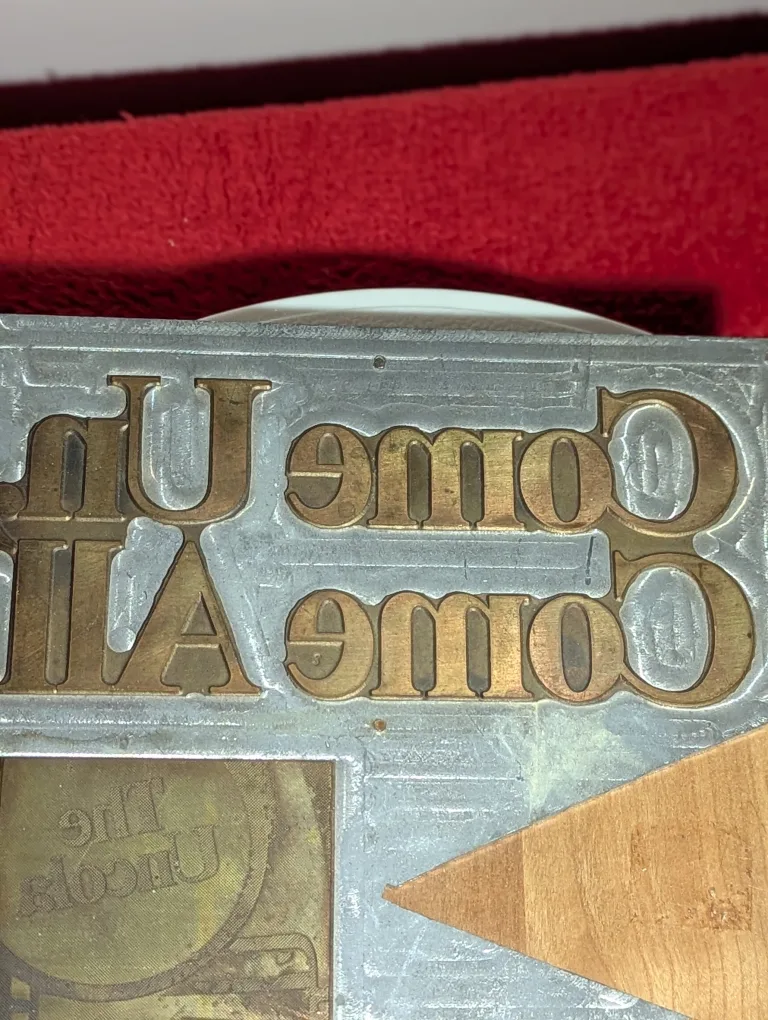 Vintage 7-Up Come Up Come All Printing Plate 11 x 7 image indicator(2)