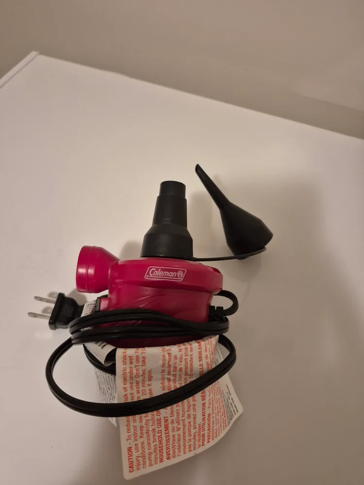 Coleman QuickPump 120V Electric Air Pump image indicator(2)