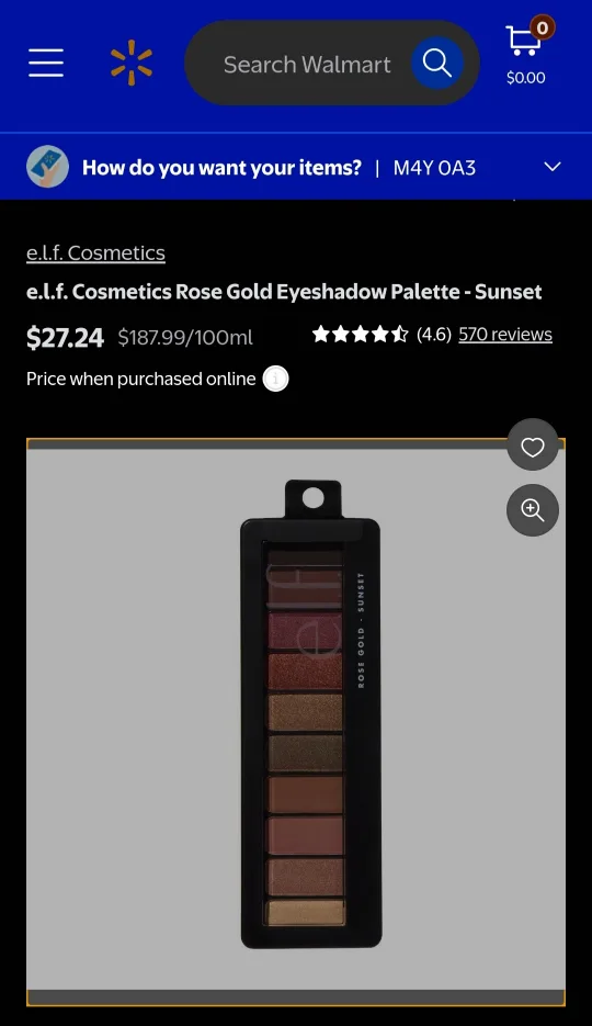 e.l.f. Rose Gold Sunset & Berry Bad Eyeshadow Palettes image indicator(2)