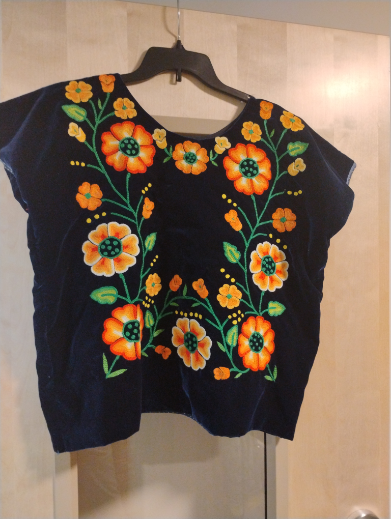Embroidered Floral Blouse - photo 2