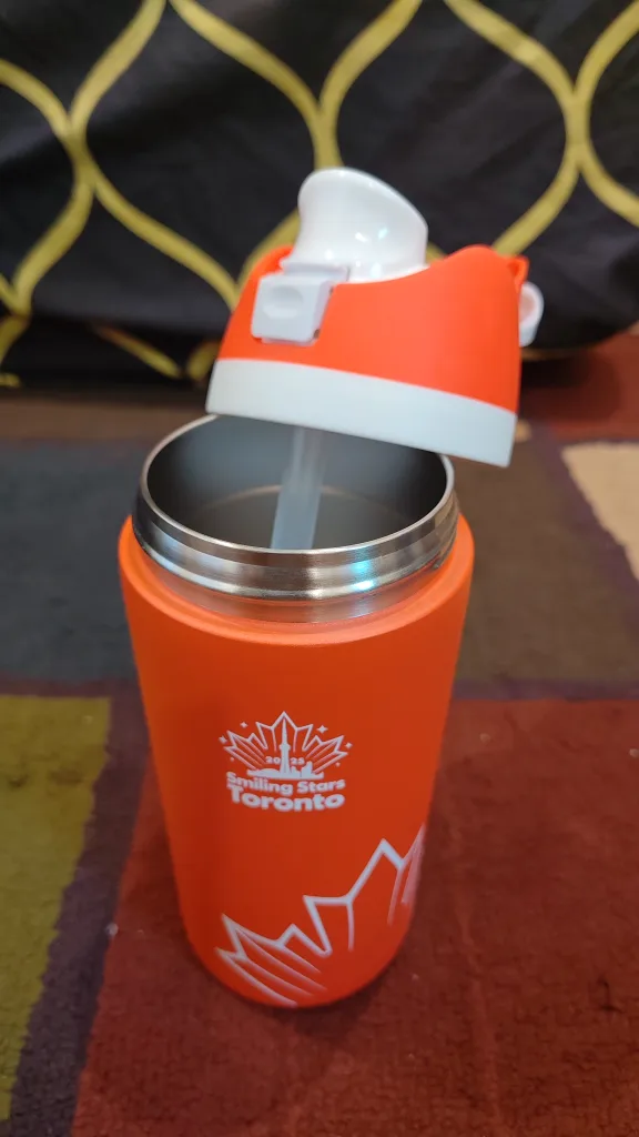 Smiling Stars Toronto Orange Water Bottle image indicator(5)