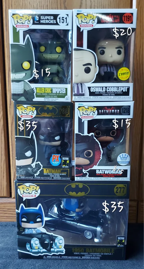 Funko Pop! DC - Batman Collection thumbnail