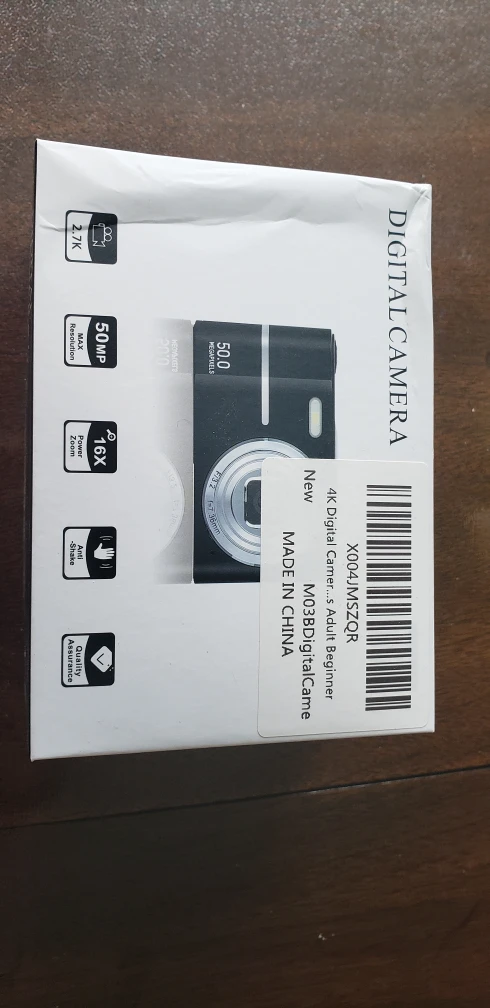Digital Student Camera – 2.7K Video, 50MP Photo - photo 3