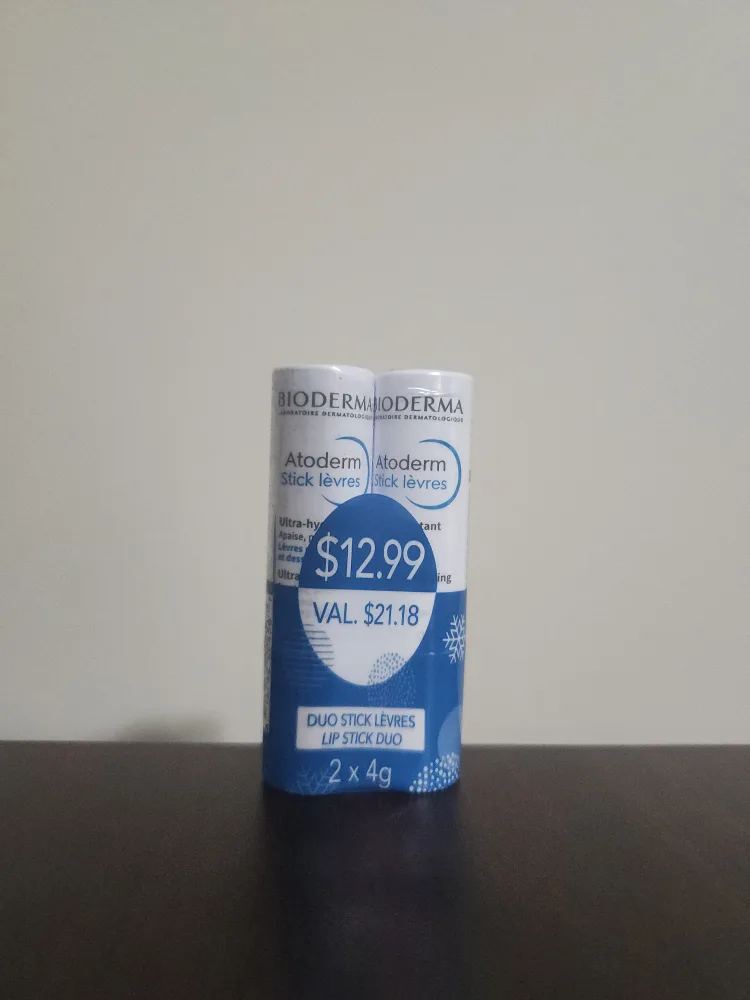 Bioderma Atoderm Stick Lèvres Lip Balm Duo thumbnail