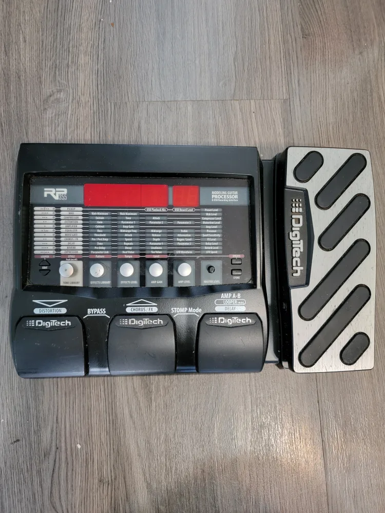 Digitech RP355V Modeling Guitar Processor image indicator(6)