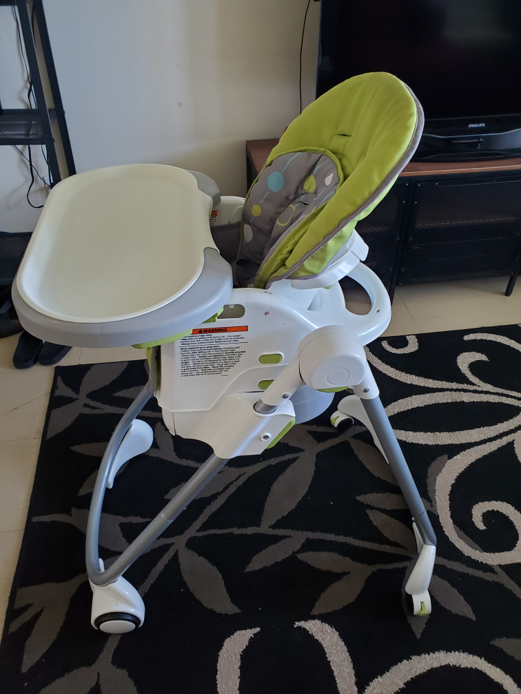Fisher-Price High Chair - Green & Grey - photo 2