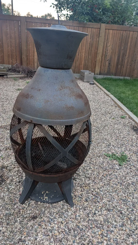 Chiminea Outdoor Fireplace thumbnail