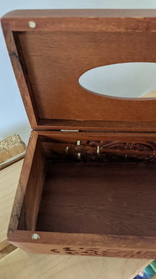 Wooden Tissue Box Cover image indicator(3)