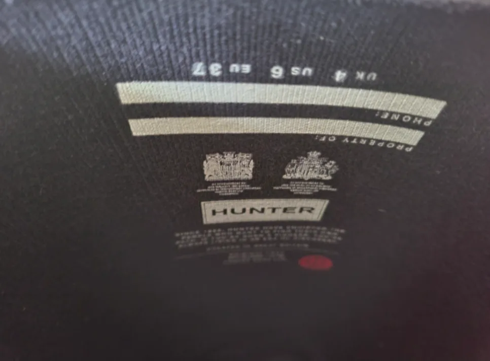 Hunter Women's Original Boots-Size.6 image indicator(4)