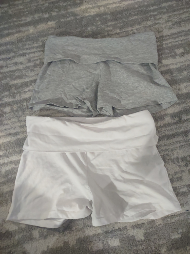 Foldover Shorts - Size S