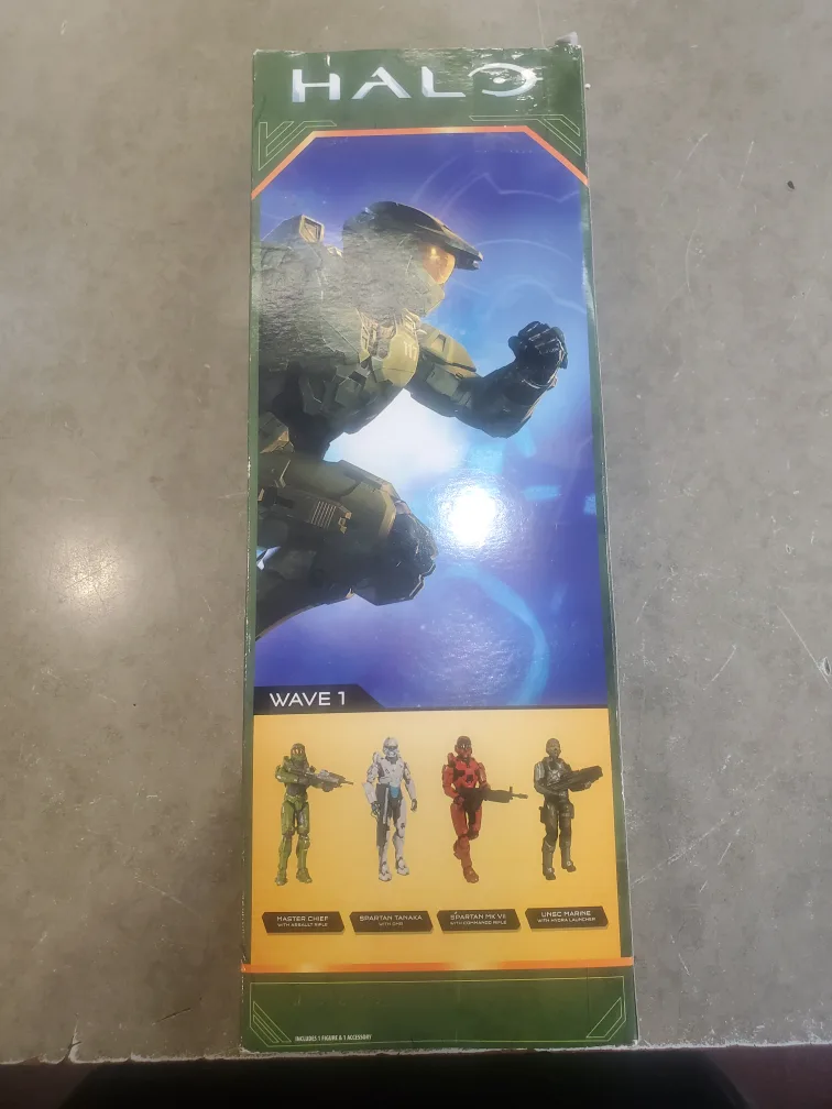 Halo Infinite Master Chief Action Figure - New in Box! image indicator(2)