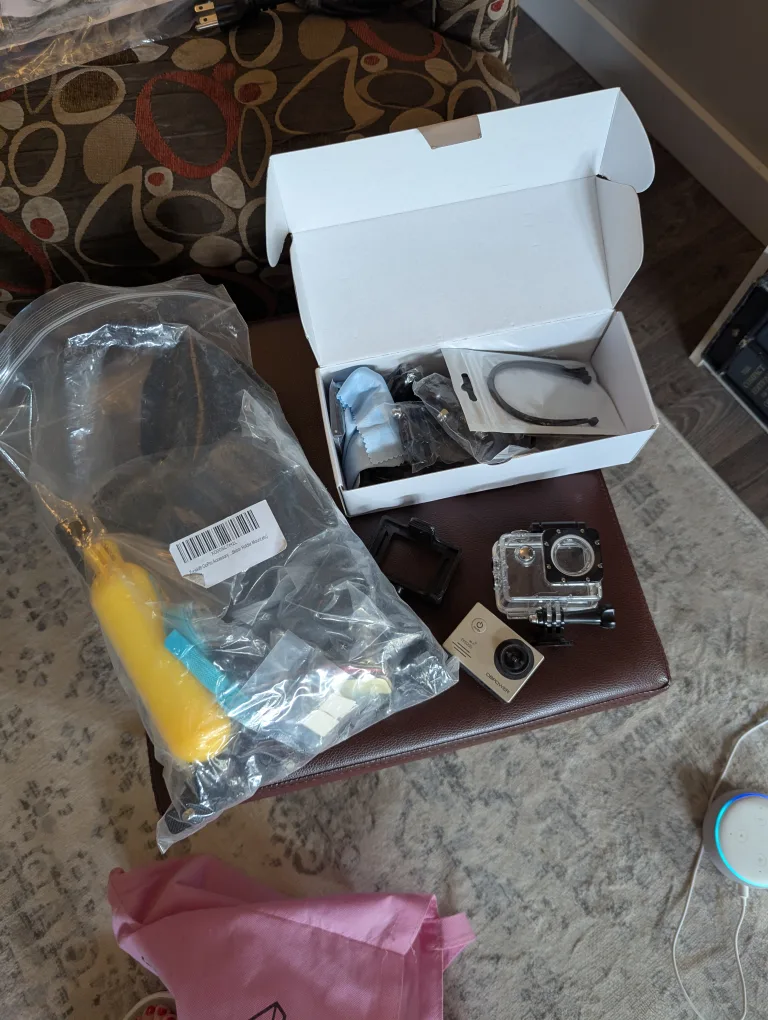 GoPro Clone Action Camera with Accessories thumbnail