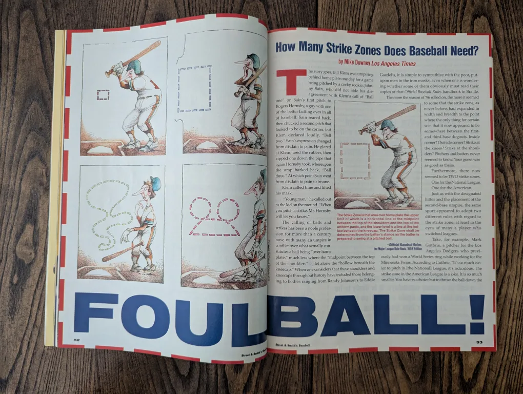 1997 Street & Smith's Baseball Magazine image indicator(4)