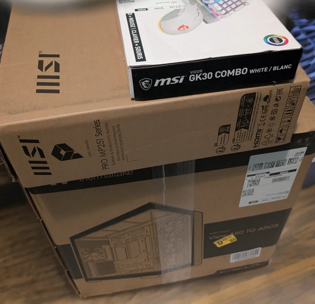 All New custom MSI B760 PC, DDR5 , 4060 image indicator(8)