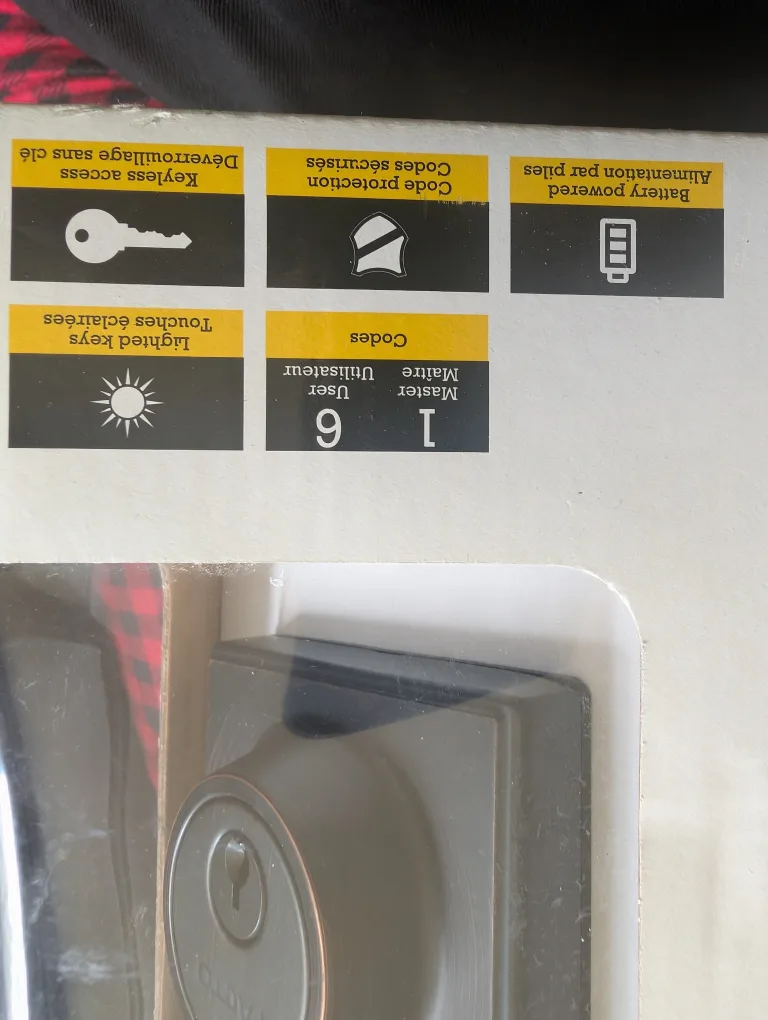 New Facto Pushbutton Lock - Keyless Entry image indicator(2)