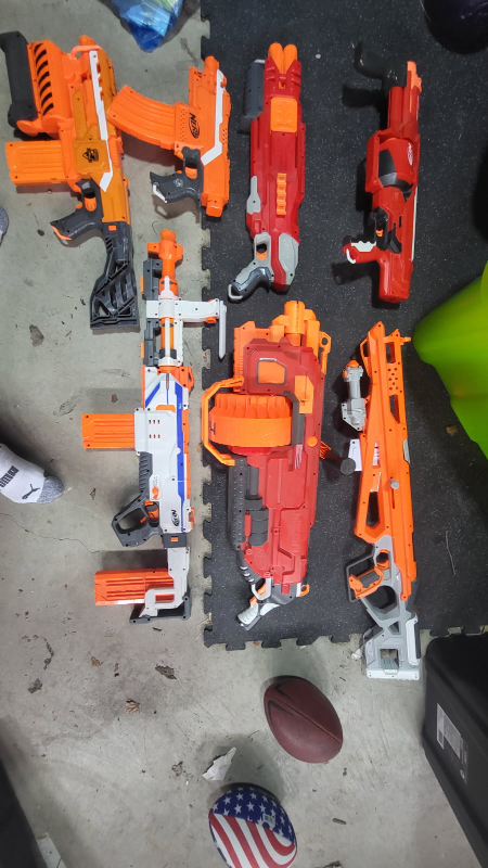 Nerf Guns Lot