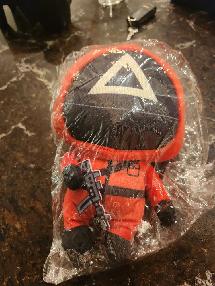 Squid Game Triangle Guard Plushie - New in Package! thumbnail