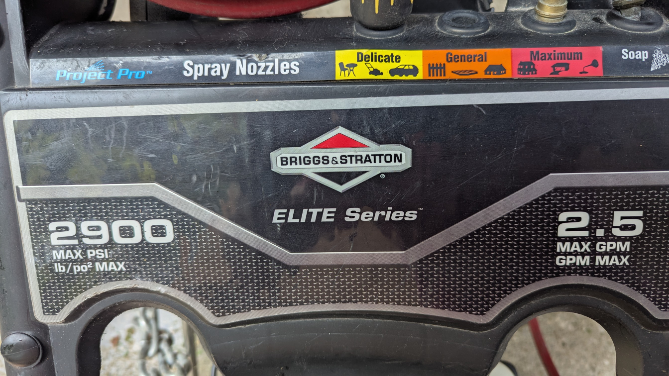 FOR SALE: Briggs & Stratton Pressure Washer – $250 - photo 4