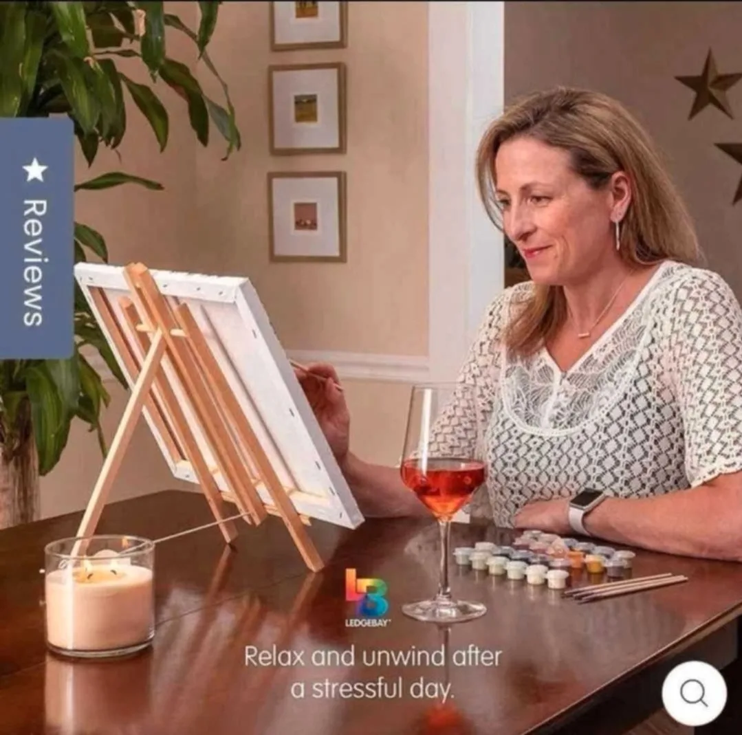 Ledgebay Piant by Numbers Kit Christmas Magic image indicator(5)