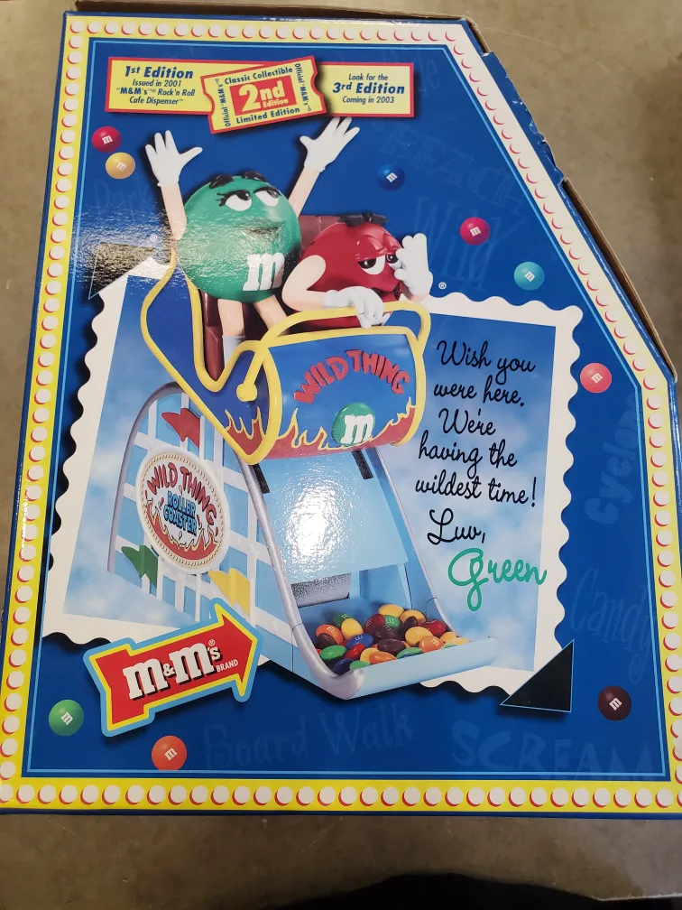 M&M's Wild Thing Roller Coaster Dispenser image indicator(3)