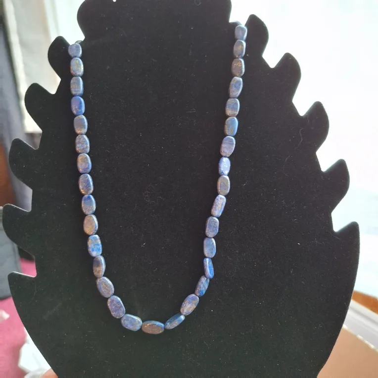 Lapis Lazuli Beaded Necklace thumbnail
