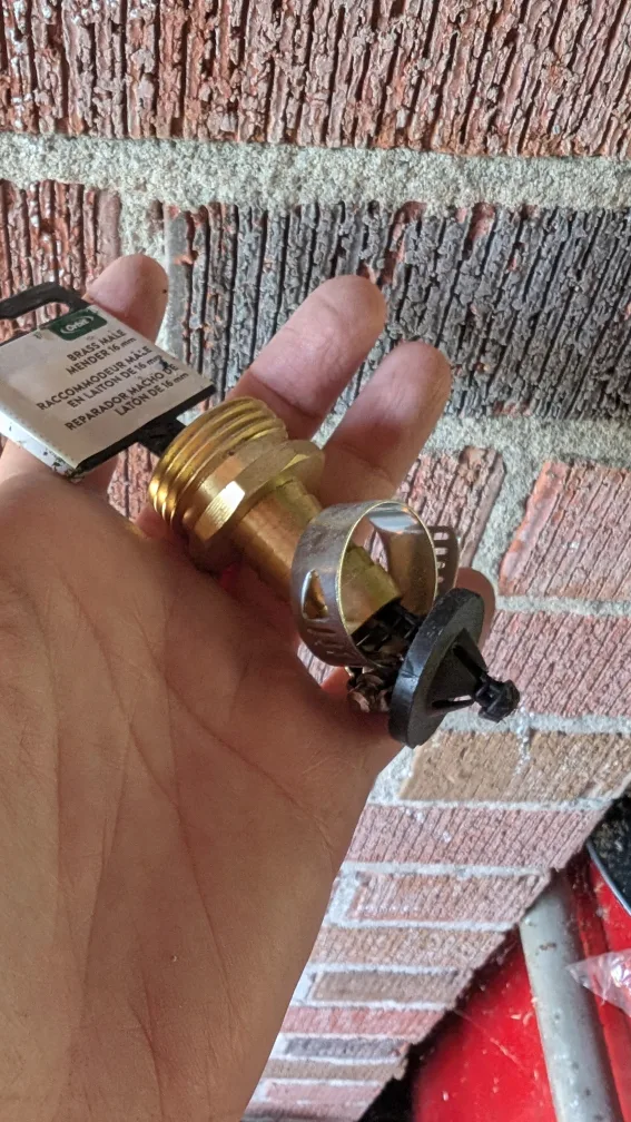 Orbit Brass Male Hose Mender 16 mm image indicator(2)