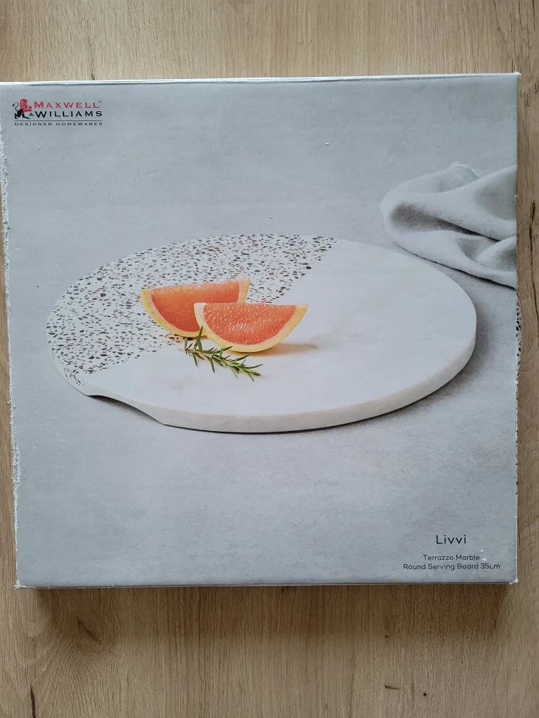 Marble terrazzo serving board thumbnail