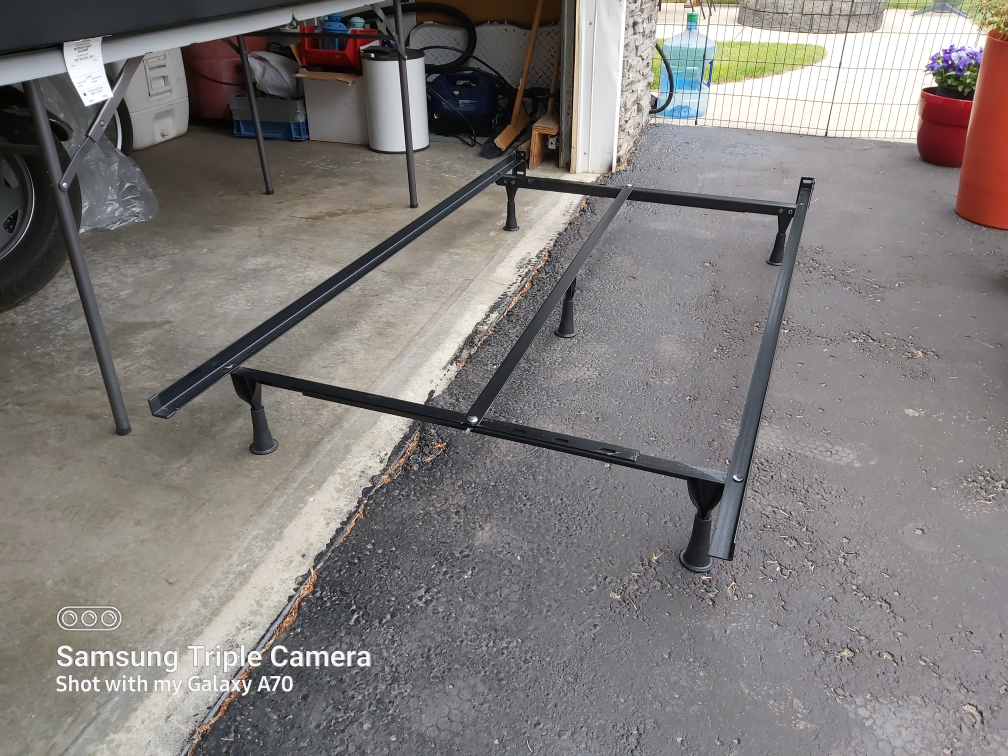 Adjustable Bed Frame with Platform