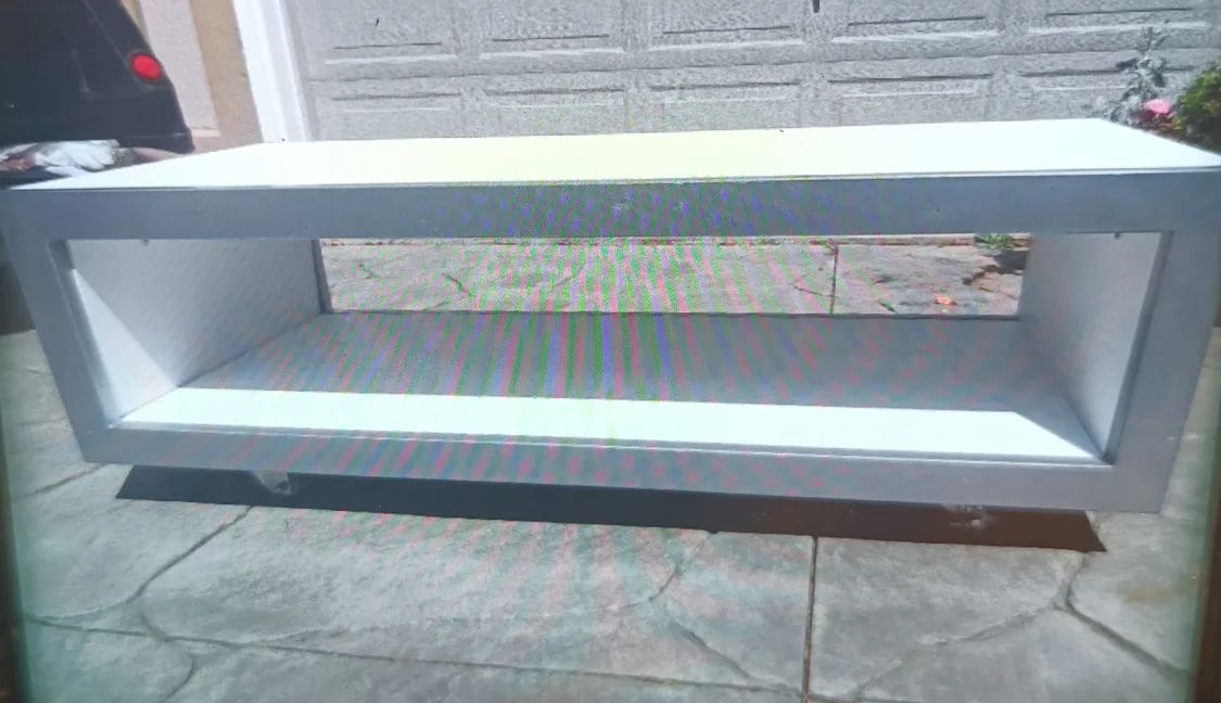 Custom Design TV Stand / Table with Shelf on Wheels image indicator(2)