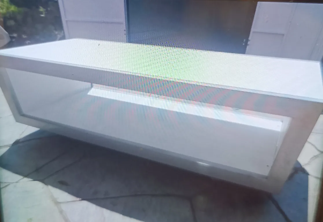 Custom Design TV Stand / Table with Shelf on Wheels image indicator(4)