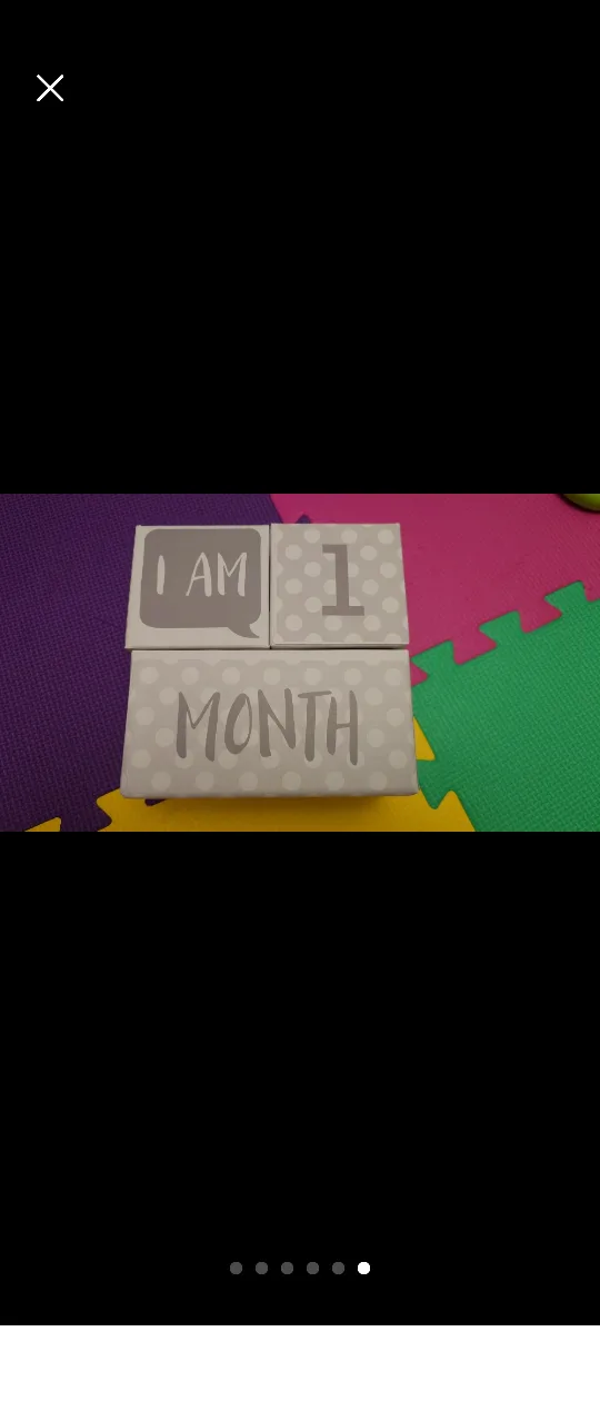 FREE Baby Aspen My First Milestone Blocks image indicator(6)