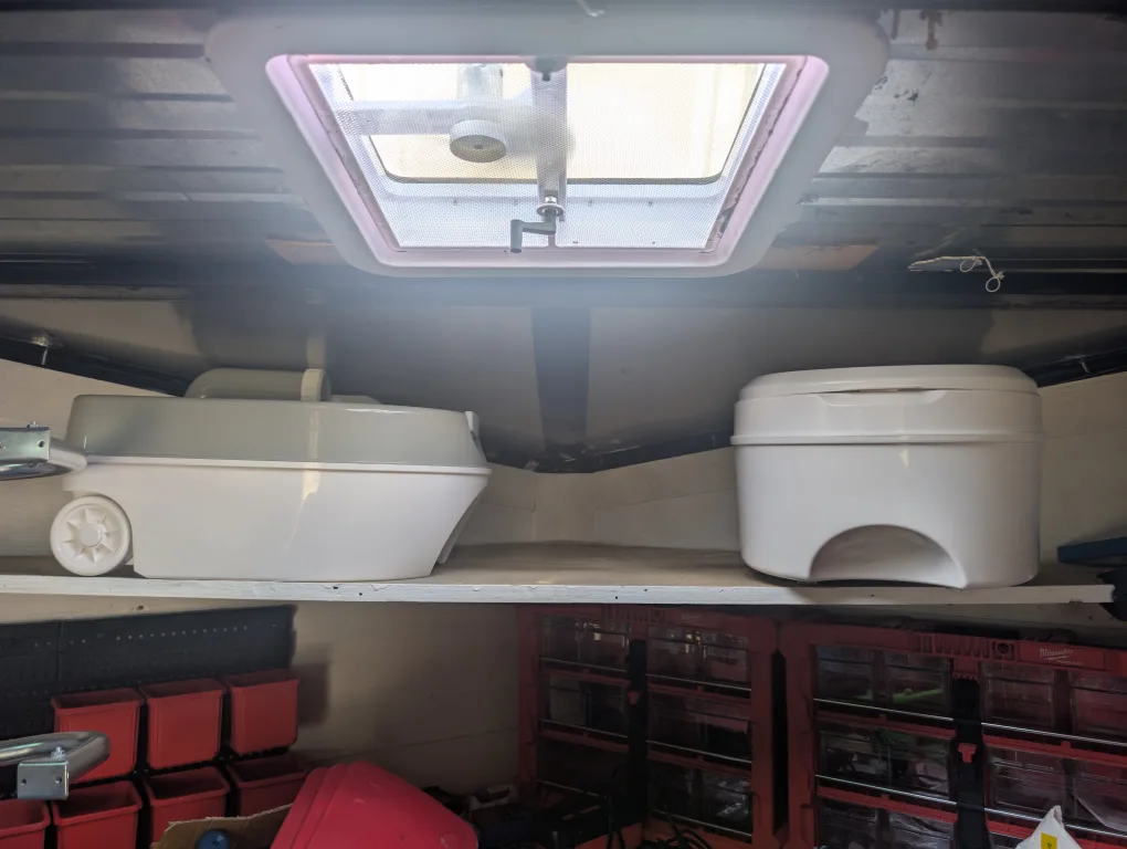 Portable Camping Toilet - 6.3 Gallon image indicator(2)