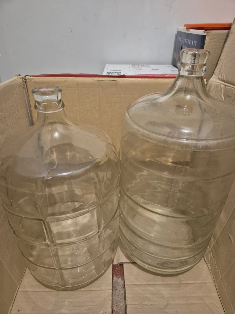 Three Glass Carboys
