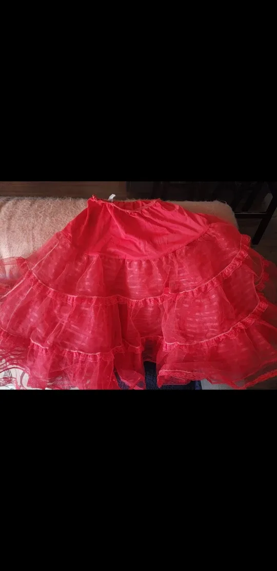 Red Petticoat Skirt thumbnail