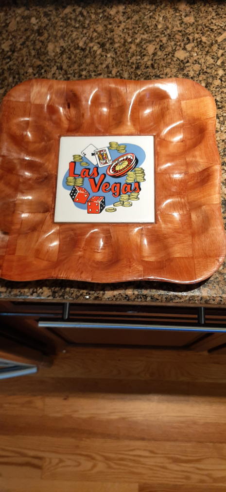 Woven Wood Las Vegas Deviled Egg Tray