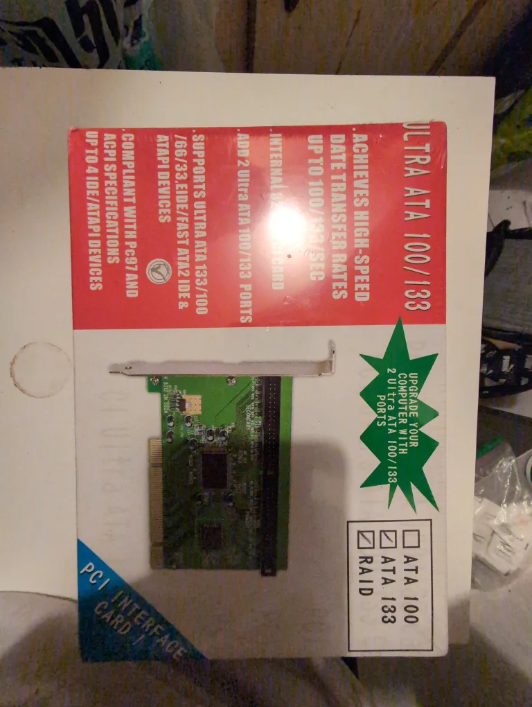 Ultra ATA 100/133 PCI Interface Card thumbnail