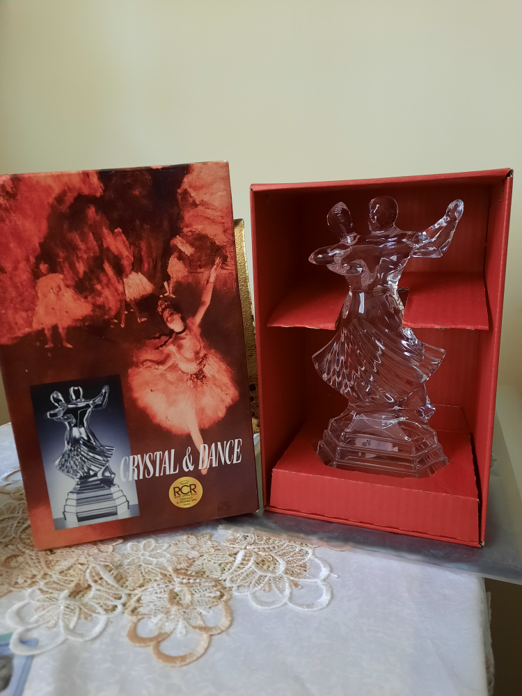RCR Crystal & Dance Figurine w/ Box