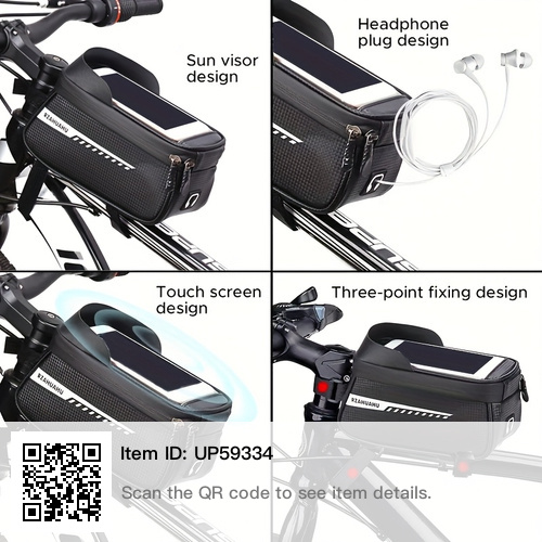 Rzahuahu Bike Handlebar Bag - New,  pick Scarborough or oshawa.