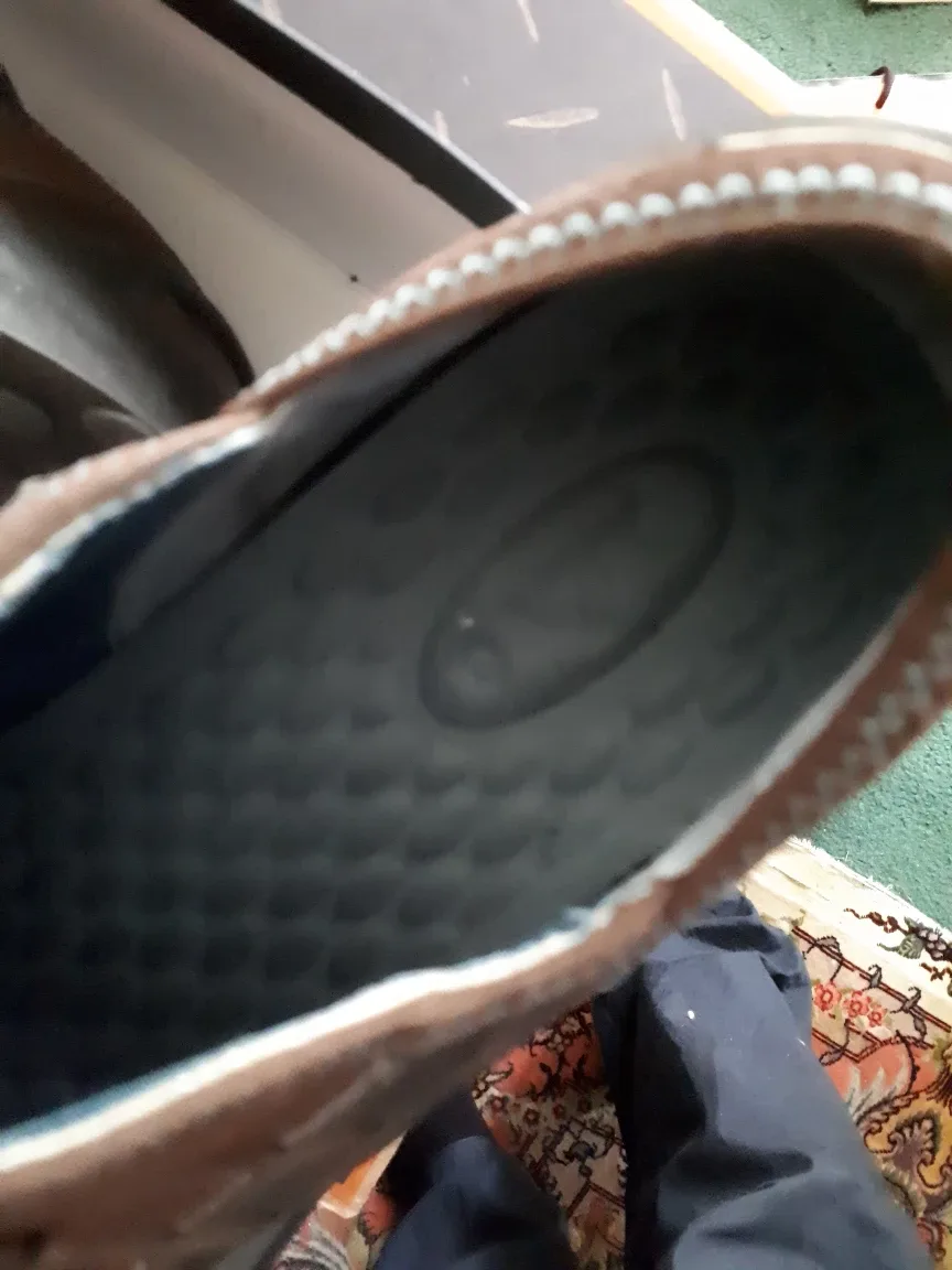 Brown Leather Walking Shoes image indicator(4)