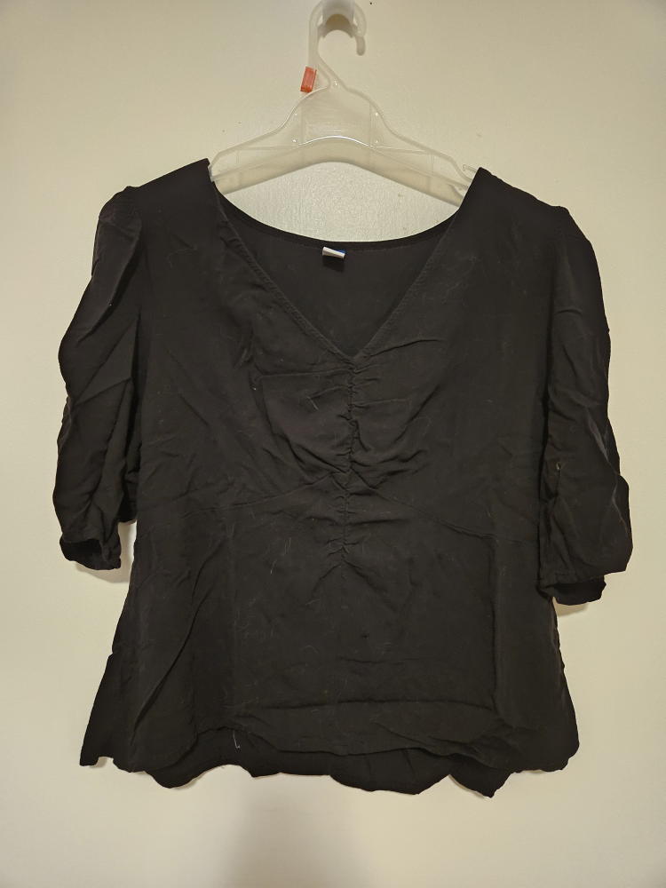 Old Navy Black Blouse - Size Large